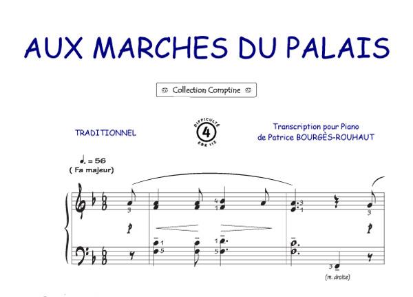 Aux marches du Palais